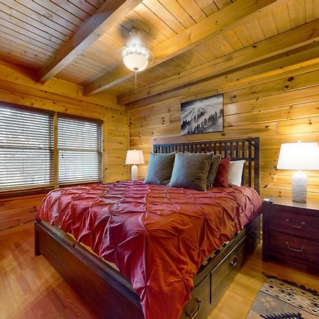 Вилла Bear Lake Cabin Севьервилл Экстерьер фото