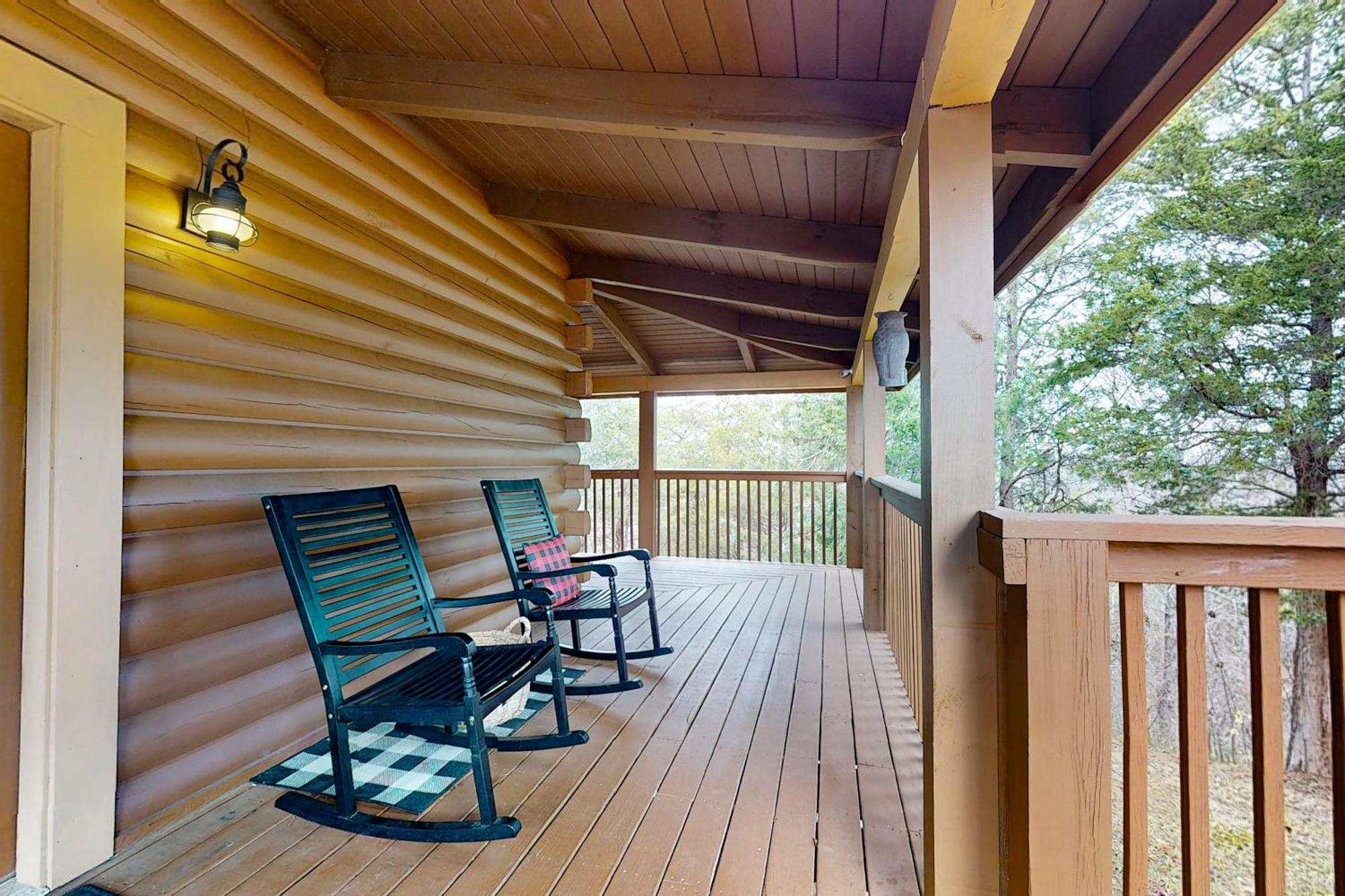 Вилла Bear Lake Cabin Севьервилл Экстерьер фото