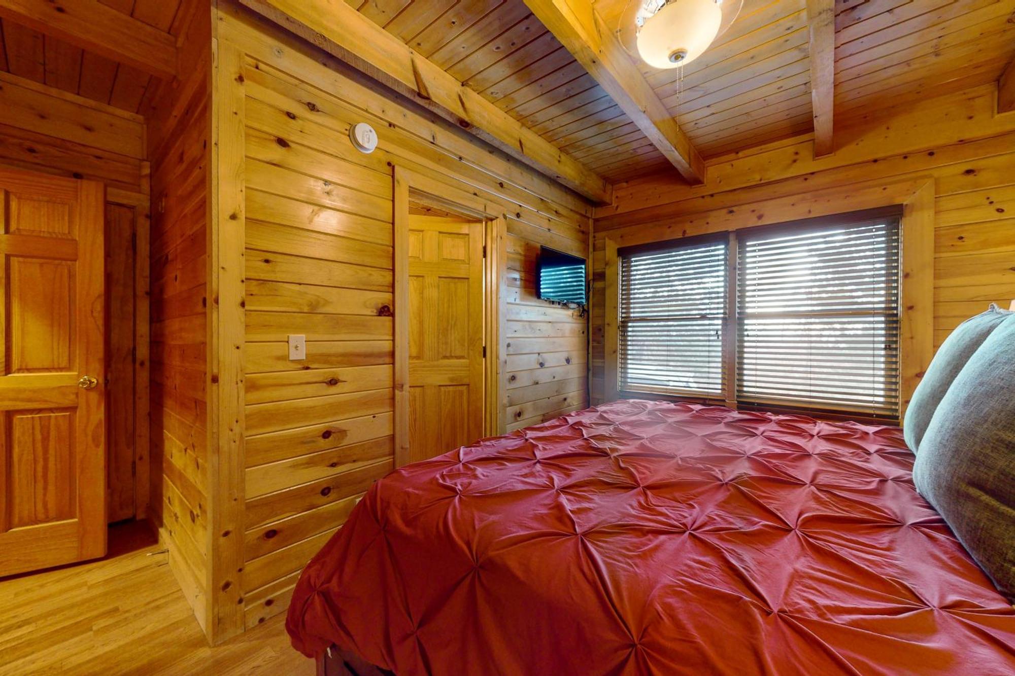 Вилла Bear Lake Cabin Севьервилл Экстерьер фото