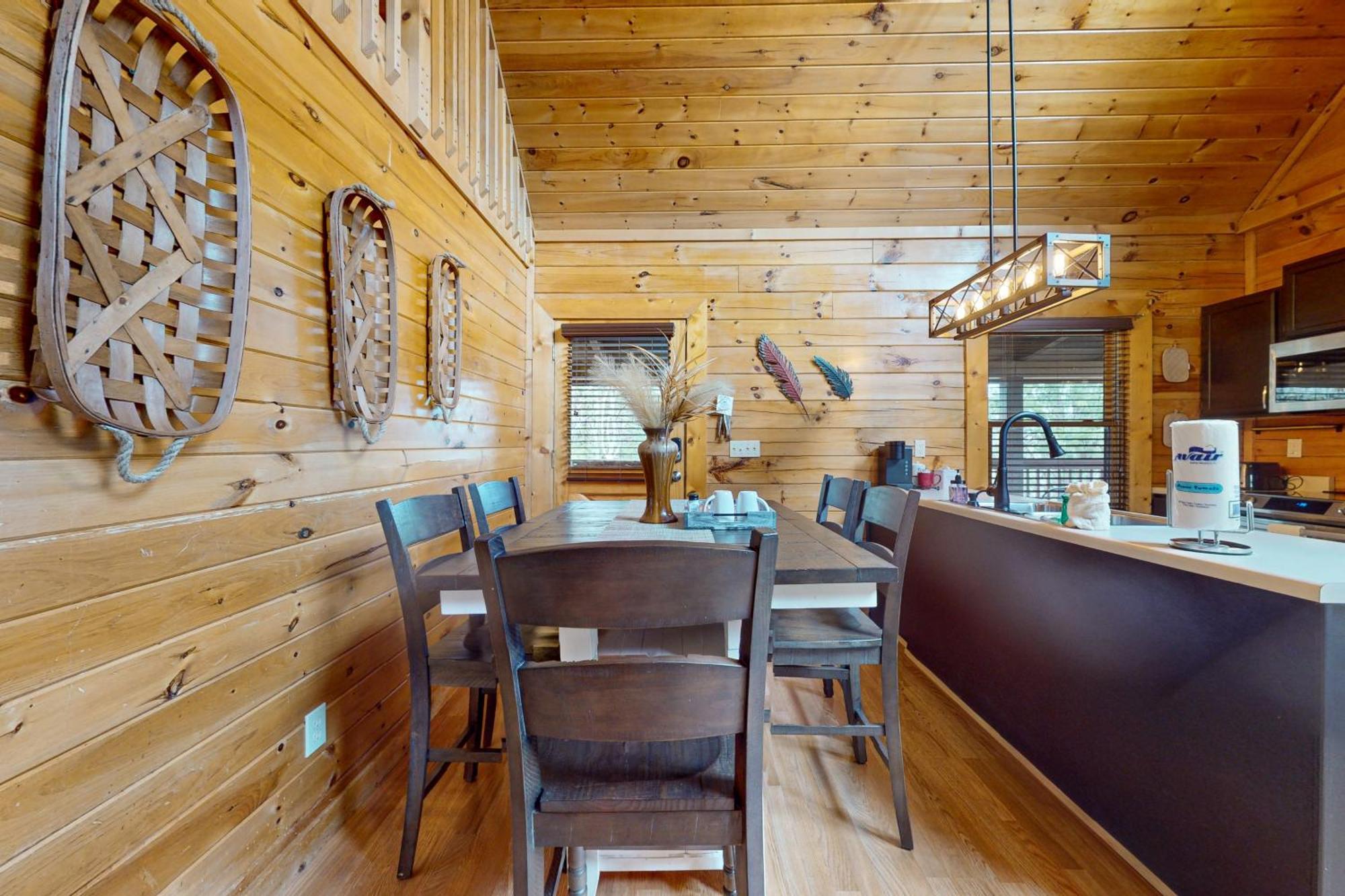 Вилла Bear Lake Cabin Севьервилл Экстерьер фото