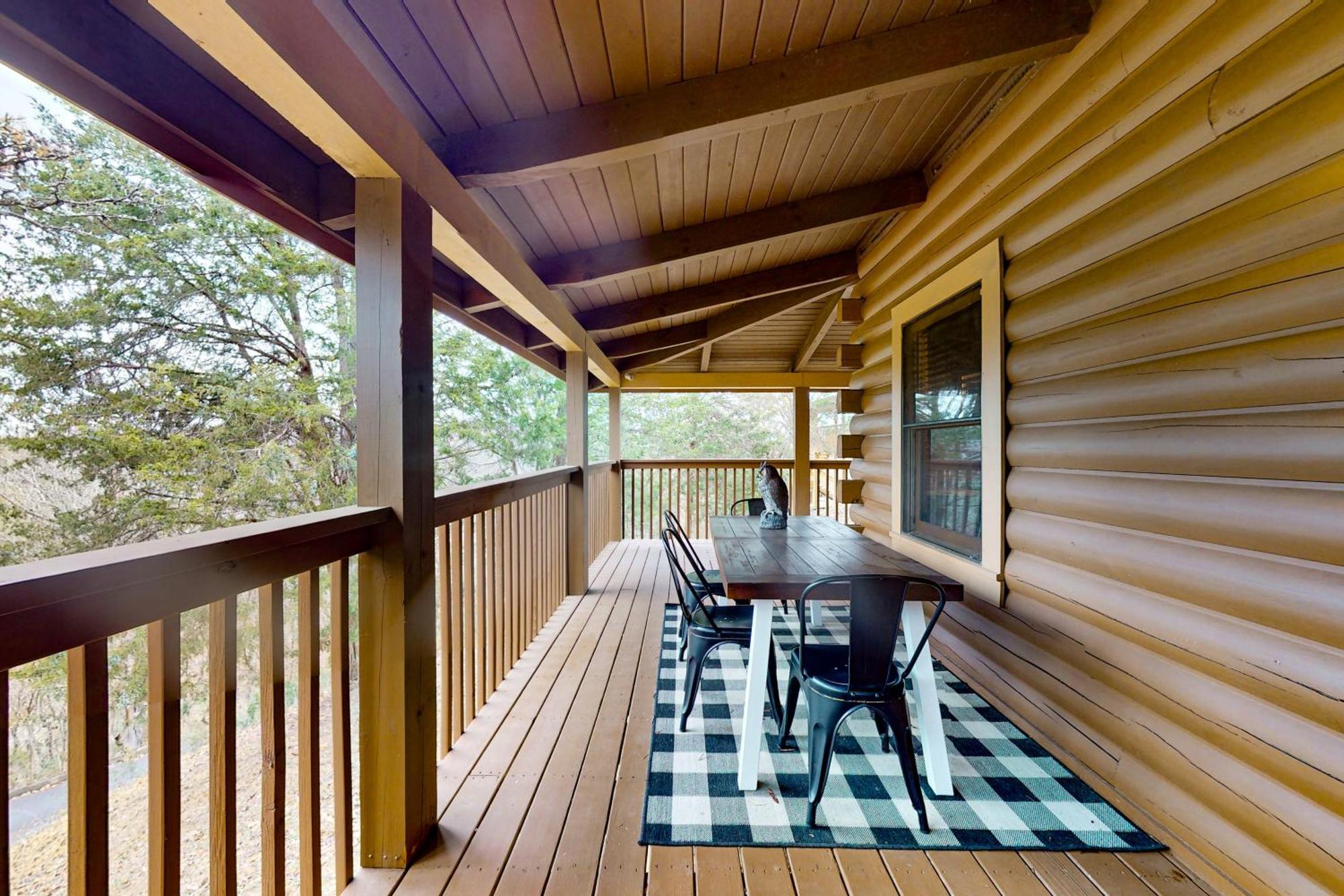 Вилла Bear Lake Cabin Севьервилл Экстерьер фото